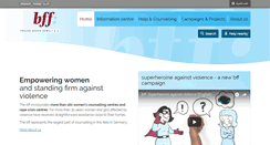 Desktop Screenshot of frauen-gegen-gewalt.de